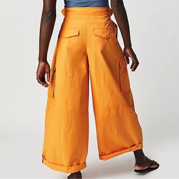 FREE PEOPLE  Hallie nylon parachute
NWT Orange XS - Picture 9 of 9
